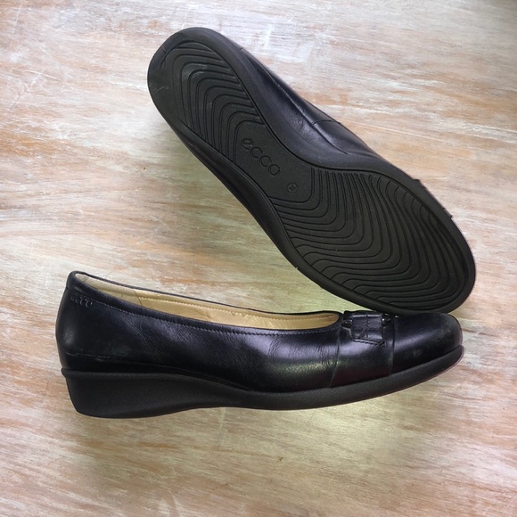🌟🌟ECCO black flats 39 - Picture 2 of 5